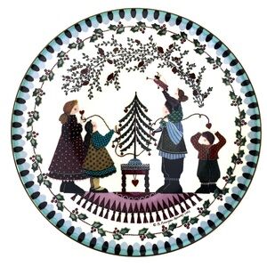 Littlest Angel whimsical collectible Pfaltzgraff Holiday Series Christmas plate